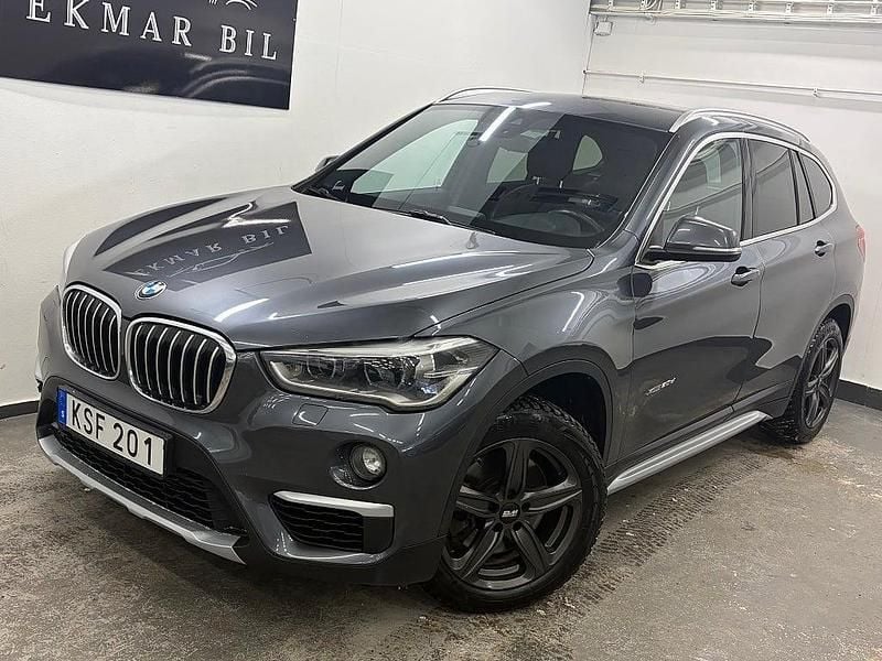 Begagnad BMW X1 xLine 190 HK (139 kW) 2016 Grå SUV