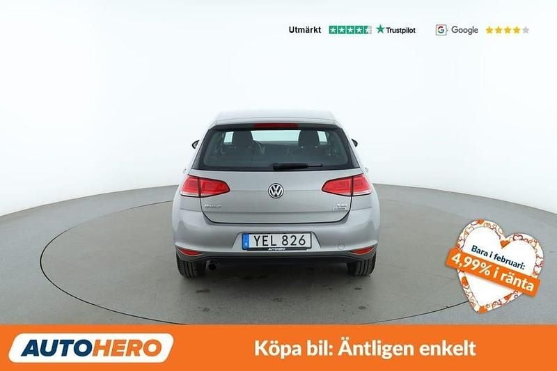 Begagnad VW Golf VII 112 HK (82 kW) 2016 Silver Halvkombi