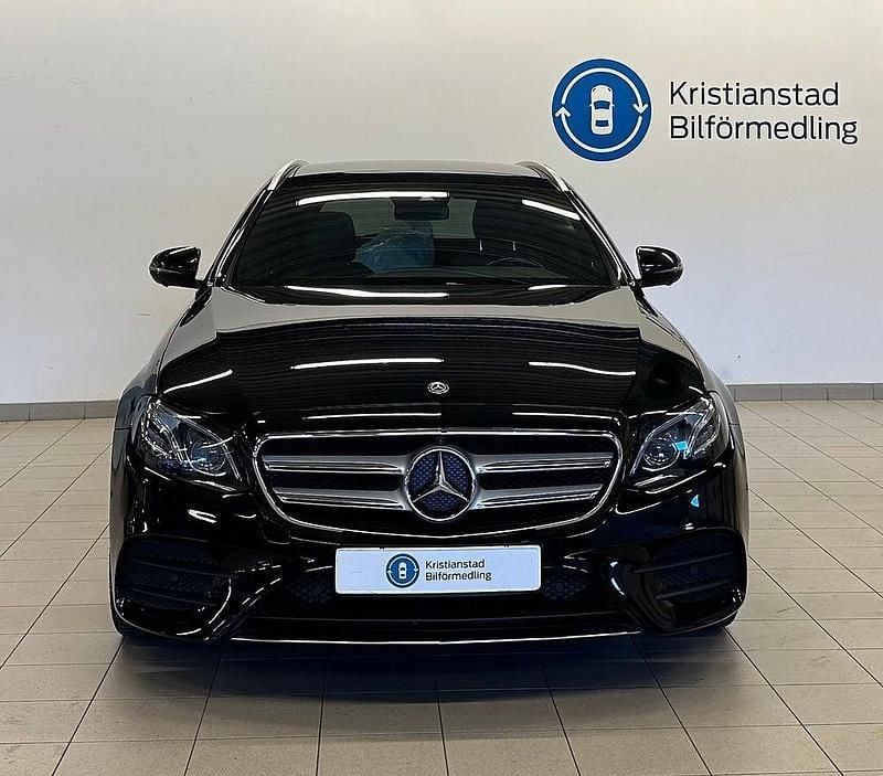 Begagnad Mercedes E200 AMG 184 HK (135 kW) 2018 Svart Kombi