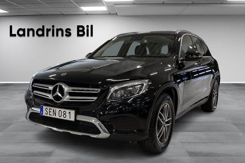 Svart Begagnad 2018 Mercedes GLC220 Exclusive SUV | 229 000 kr (Marknadspris) - Bild 1/4