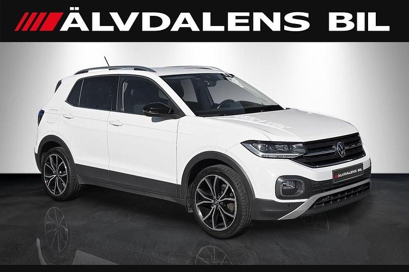 Vit Begagnad 2022 VW T-Cross GT SUV | 169 900 kr (Marknadspris) - Bild 1/4