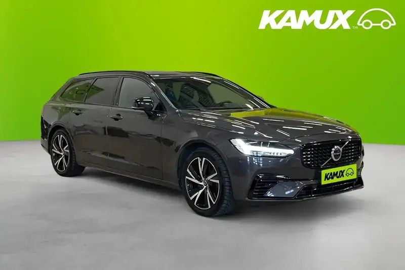 Silver/grå Begagnad 2021 Volvo V90 Kombi | 339 700 kr (Lite dyr) - Bild 1/4