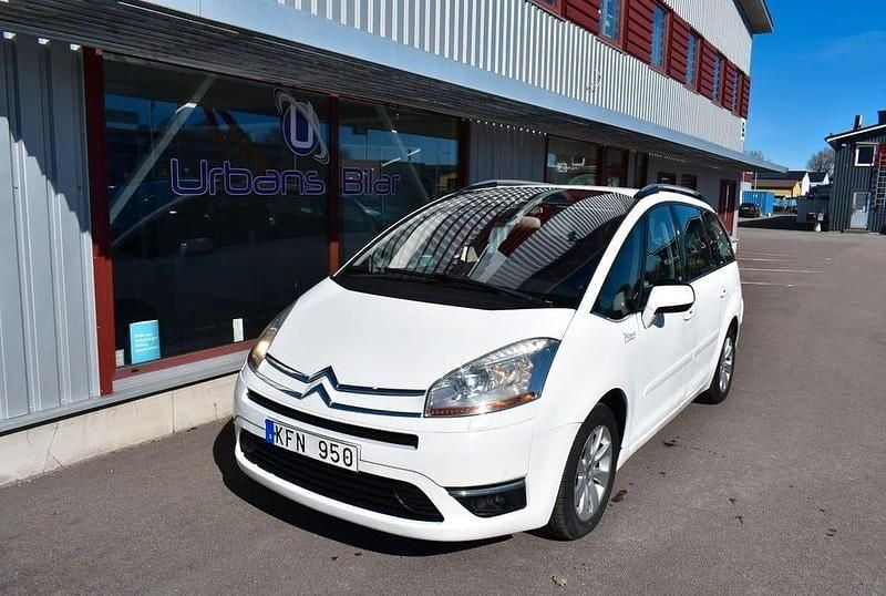 Vit Begagnad 2009 Citroën C4 Picasso Minibuss | 44 900 kr (Marknadspris) - Bild 1/3
