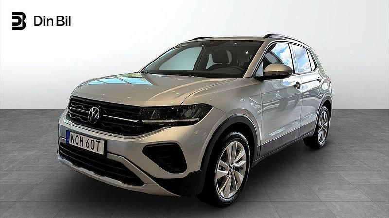 Silver Ny 2025 VW T-Cross Life SUV | 314 900 kr (Marknadspris) - Bild 1/4