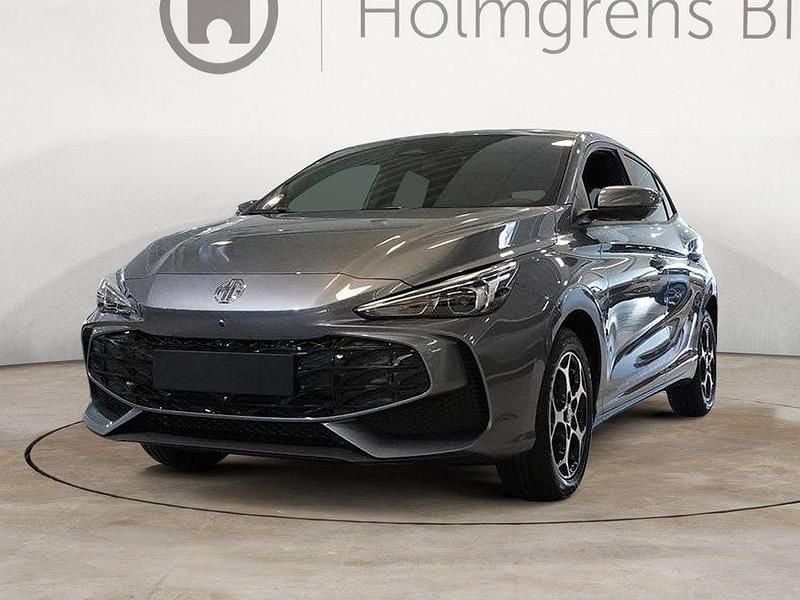 Begagnad MG MG3 102 HK (75 kW) 2024 Grå/silver Halvkombi