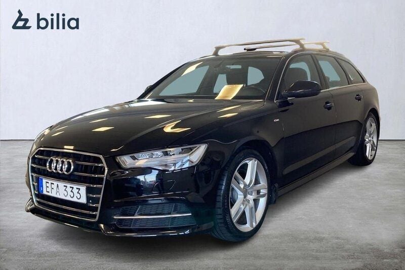 Svart Begagnad 2017 Audi A6 Ambition Kombi | 199 900 kr (Marknadspris) - Bild 1/3