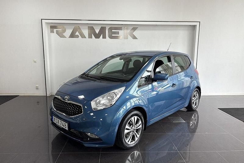 Blå Begagnad 2015 Kia Venga Comfort Halvkombi | 62 000 kr (Marknadspris) - Bild 1/4