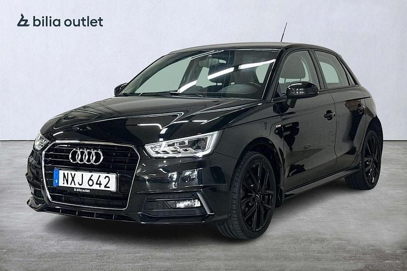 Svart Begagnad 2017 Audi A1 Sportback Halvkombi | 159 900 kr (Lite dyr) - Bild 1/3