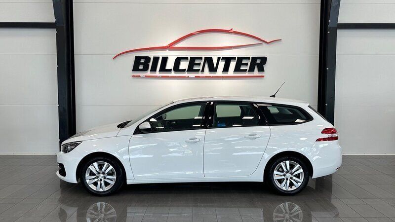 Vit Begagnad 2020 Peugeot 308 Active Kombi | 144 900 kr (Marknadspris) - Bild 1/4