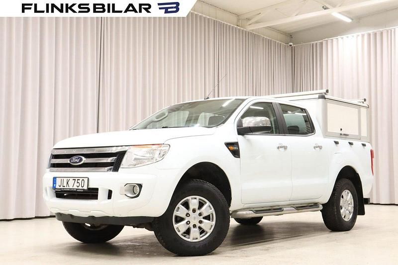 Vit (frozen white) Begagnad 2014 Ford Ranger Pickup | 159 900 kr (Marknadspris) - Bild 1/4