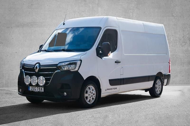 Vit Begagnad 2020 Renault Master Van | 289 900 kr (Marknadspris) - Bild 1/4