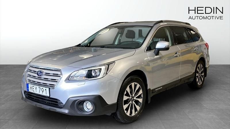Silver Begagnad 2017 Subaru Outback SUV | 189 900 kr (Bra pris) - Bild 1/4