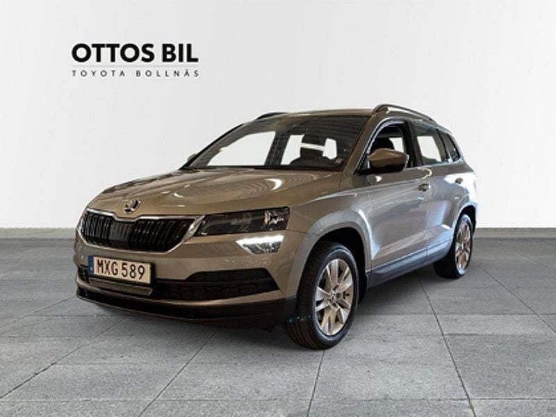 Ljusbrun (brun) Begagnad 2018 Skoda Karoq SUV | 185 000 kr (Marknadspris) - Bild 1/4