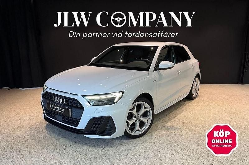 Begagnad Audi A1 Sportback S-Line 116 HK (85 kW) 2021 Vit Halvkombi
