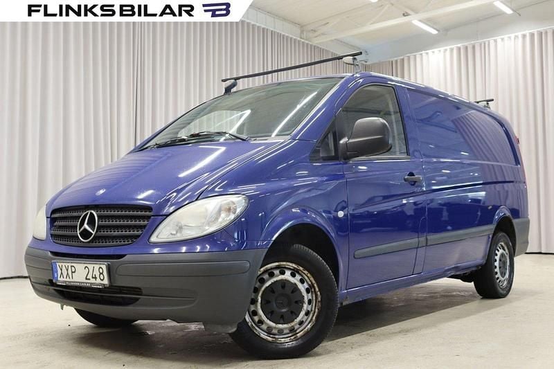 Blå Begagnad 2006 Mercedes Vito Minibuss | 39 900 kr (Lite dyr) - Bild 1/4