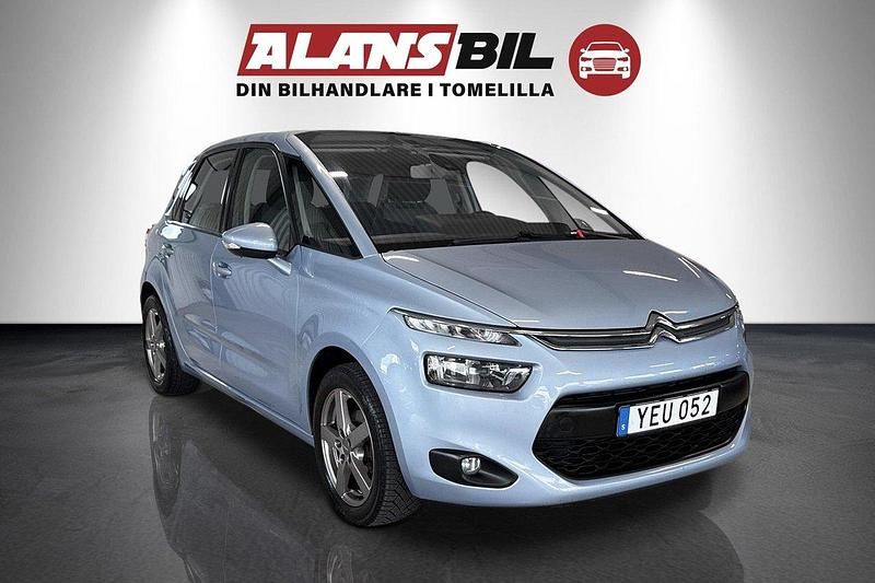 Blå Begagnad 2015 Citroën C4 Picasso Minibuss | 94 000 kr (Marknadspris) - Bild 1/4