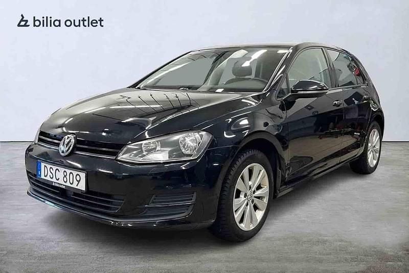 Svart Begagnad 2015 VW Golf VII Halvkombi | 99 900 kr (Bra pris) - Bild 1/1