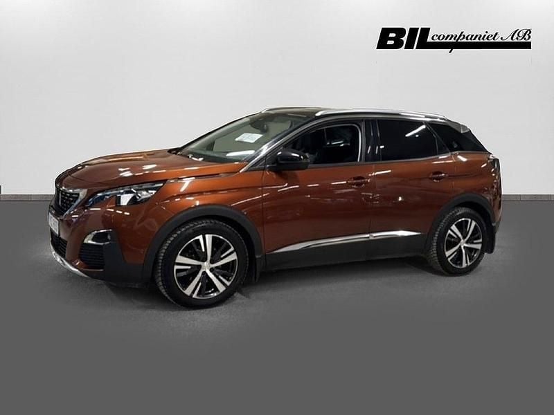 Begagnad Peugeot 3008 120 HK (88 kW) 2017 Brun Kombi