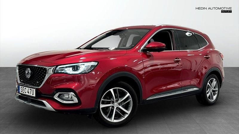Röd (red) Begagnad 2021 MG EHS Luxury SUV | 212 900 kr (Bra pris) - Bild 1/4