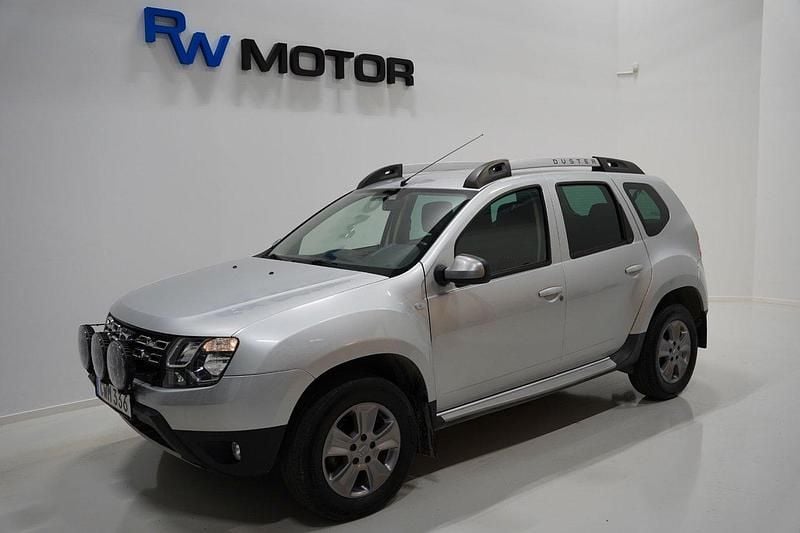 Silver Begagnad 2014 Dacia Duster SUV | 84 800 kr (Bra pris) - Bild 1/4
