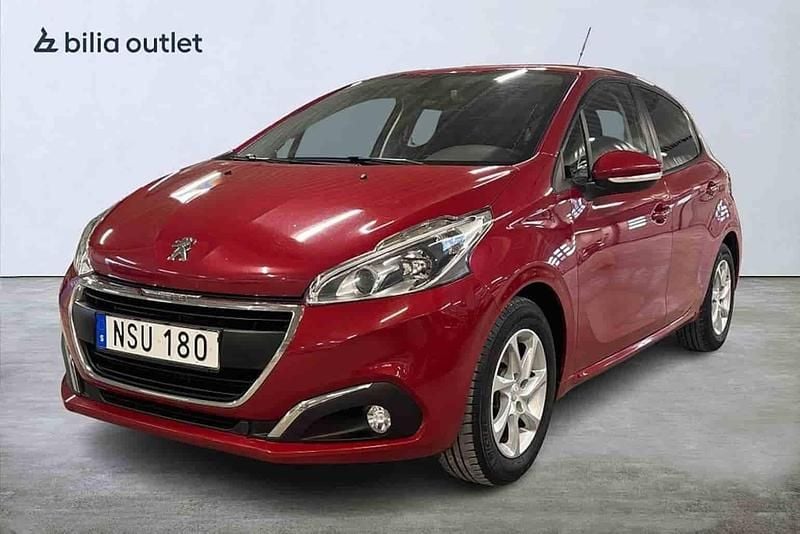 Röd Begagnad 2015 Peugeot 208 Halvkombi | 59 900 kr (Bra pris) - Bild 1/1