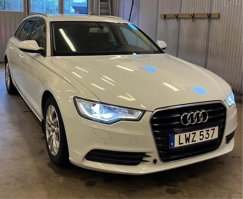 Vit Begagnad 2014 Audi A6 Kombi | 99 000 kr (Bra pris) - Bild 1/4