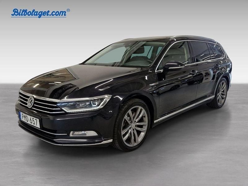 Svart Begagnad 2015 VW Passat GTS Kombi | 149 500 kr (Marknadspris) - Bild 1/4