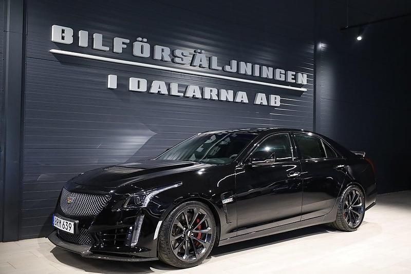Svart Begagnad 2017 Cadillac CTS Sedan | 649 000 kr - Bild 1/4
