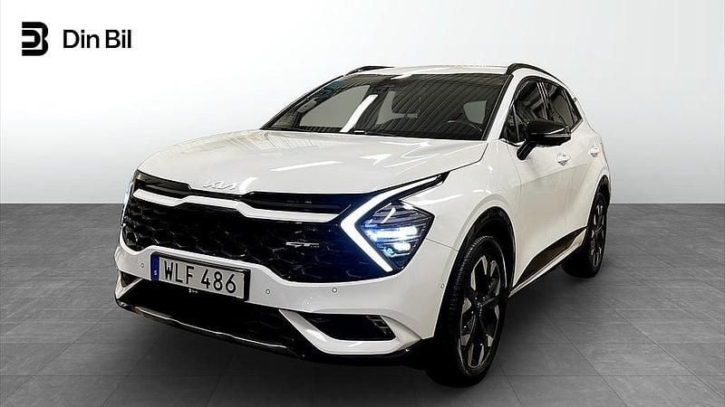 Vit Begagnad 2023 Kia Sportage GT-Line SUV | 369 900 kr (Bra pris) - Bild 1/4