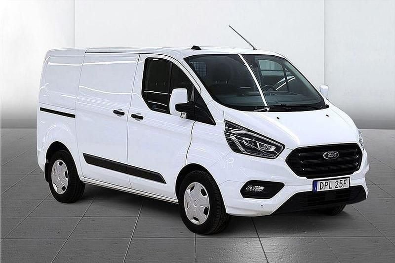 Vit Begagnad 2020 Ford Transit Custom Van | 159 900 kr (Superpris) - Bild 1/3