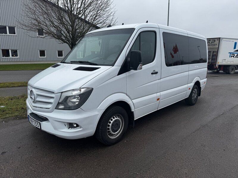 Vit Begagnad 2017 Mercedes Sprinter Van | 281 250 kr - Bild 1/4