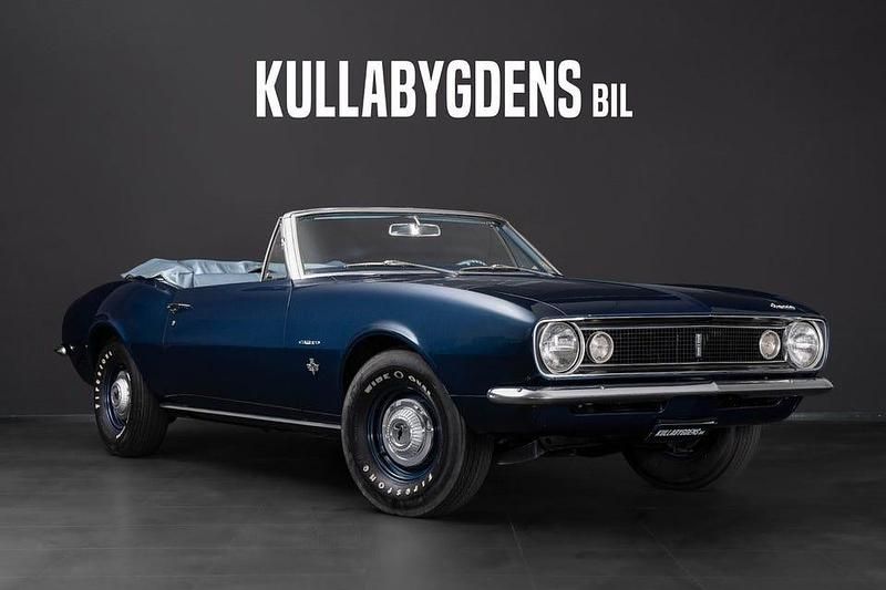 Blåmetallic Begagnad 1967 Chevrolet Camaro Cab | 699 000 kr - Bild 1/4
