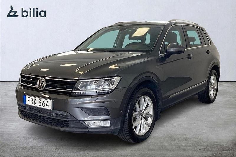 Silver Begagnad 2016 VW Tiguan SUV | 144 900 kr (Marknadspris) - Bild 1/4