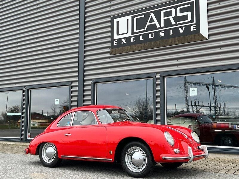 Röd Begagnad 1959 Porsche 356 | 1 125 000 kr - Bild 1/4