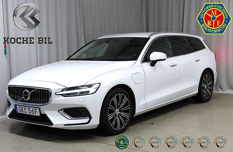 Vit Begagnad 2020 Volvo V60 Inscription Kombi | 279 900 kr (Marknadspris) - Bild 1/3