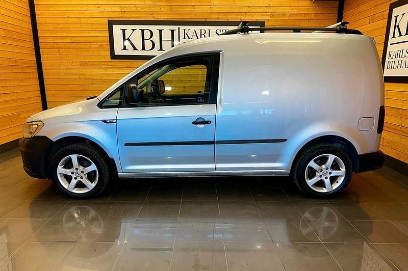 Silver Begagnad 2017 VW Caddy Minibuss | 109 900 kr (Marknadspris) - Bild 1/4
