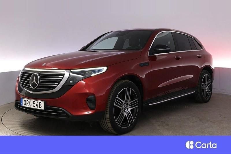 Röd Begagnad 2020 Mercedes EQC400 SUV | 374 900 kr (Bra pris) - Bild 1/3