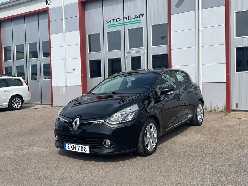 Svart Begagnad 2012 Renault Clio IV Halvkombi | 64 900 kr (Lite dyr) - Bild 1/4