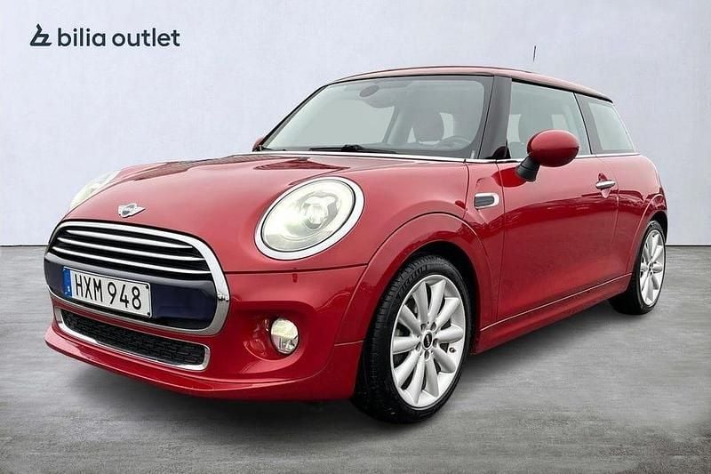 Röd Begagnad 2015 Mini Cooper Chili Halvkombi | 89 900 kr (Marknadspris) - Bild 1/3