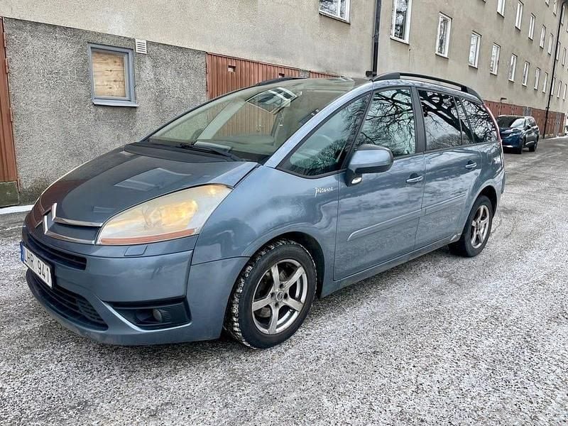 Mörkgrå Begagnad 2006 Citroën Grand C4 Picasso Minibuss | 25 000 kr (Bra pris) - Bild 1/4