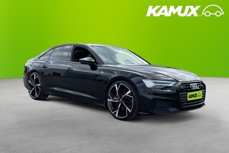 Svart Begagnad 2021 Audi A6 S-Line Sedan | 388 700 kr (Superpris) - Bild 1/3