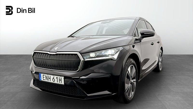Svart Begagnad 2023 Skoda Enyaq iV SUV | 414 500 kr (Marknadspris) - Bild 1/4