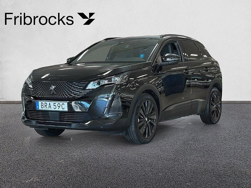 Svart Begagnad 2024 Peugeot 3008 GTi SUV | 269 800 kr (Marknadspris) - Bild 1/4