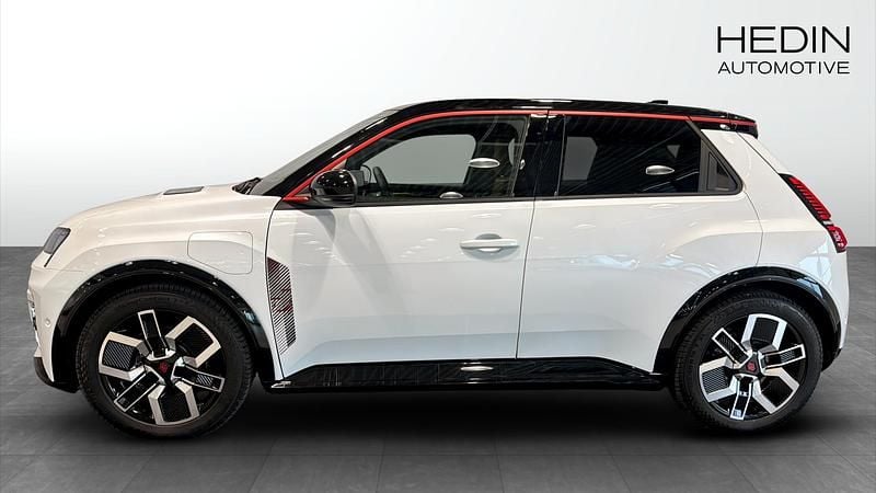 Ny Renault 5 E-Tech Iconic 110 kW (150 HK) 2025 Vit Halvkombi