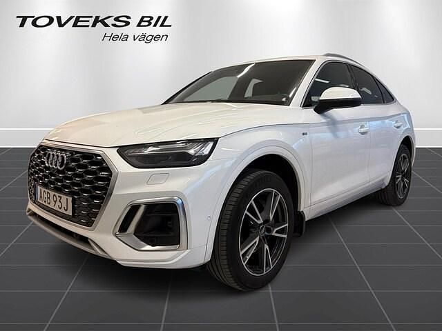 Vit Begagnad 2022 Audi Q5 Sportback S-Line SUV | 429 900 kr (Marknadspris) - Bild 1/3
