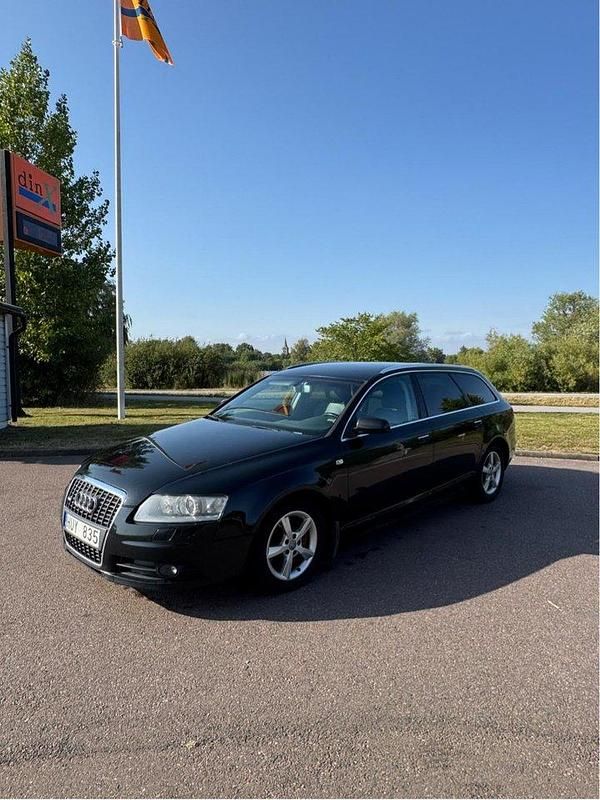 Svart Begagnad 2008 Audi A6 S-Line Kombi | 32 000 kr (Marknadspris) - Bild 1/4