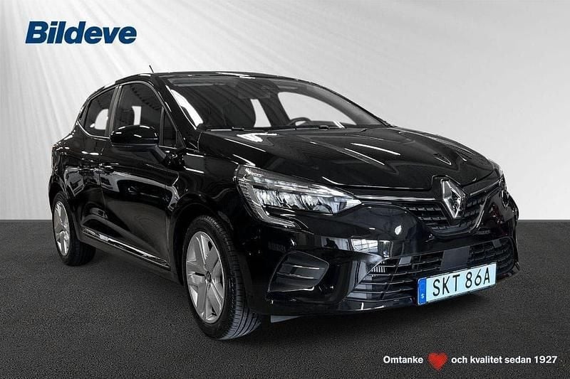 Svart Begagnad 2021 Renault Clio V Zen Halvkombi | 149 900 kr (Marknadspris) - Bild 1/4