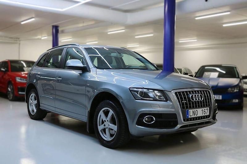 Begagnad Audi Q5 S-Line 170 HK (125 kW) 2011 Grå SUV