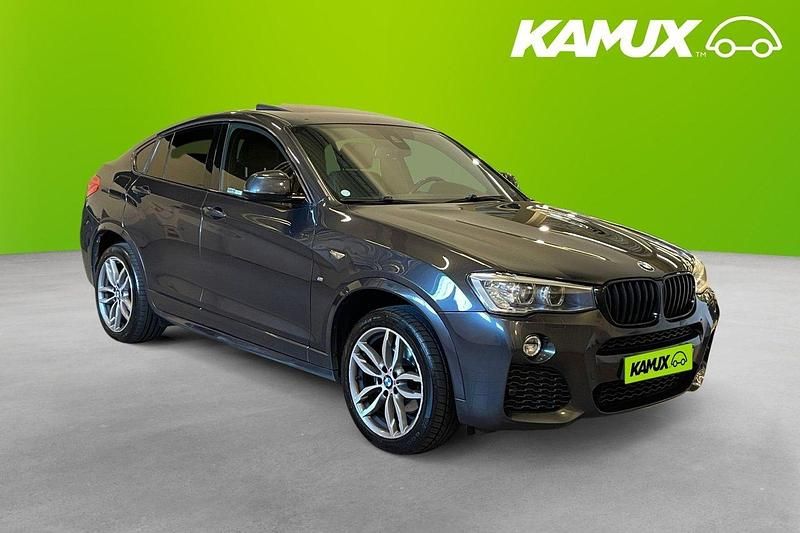 Silver/grå Begagnad 2015 BMW X4 M Sport SUV | 244 800 kr (Marknadspris) - Bild 1/4