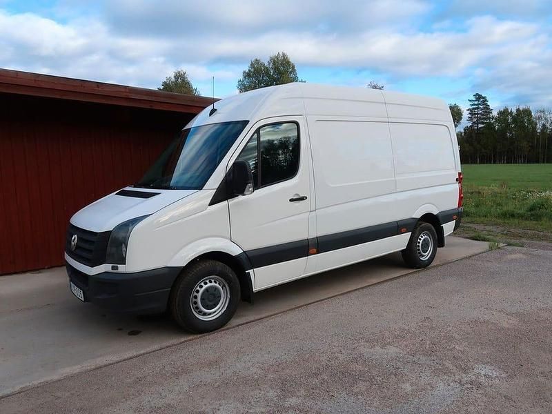 Vit Begagnad 2016 VW Crafter Van | 128 000 kr - Bild 1/4